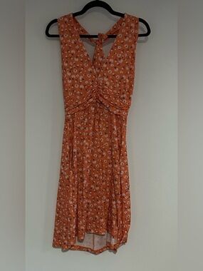 Huhot Floral Halter Dress